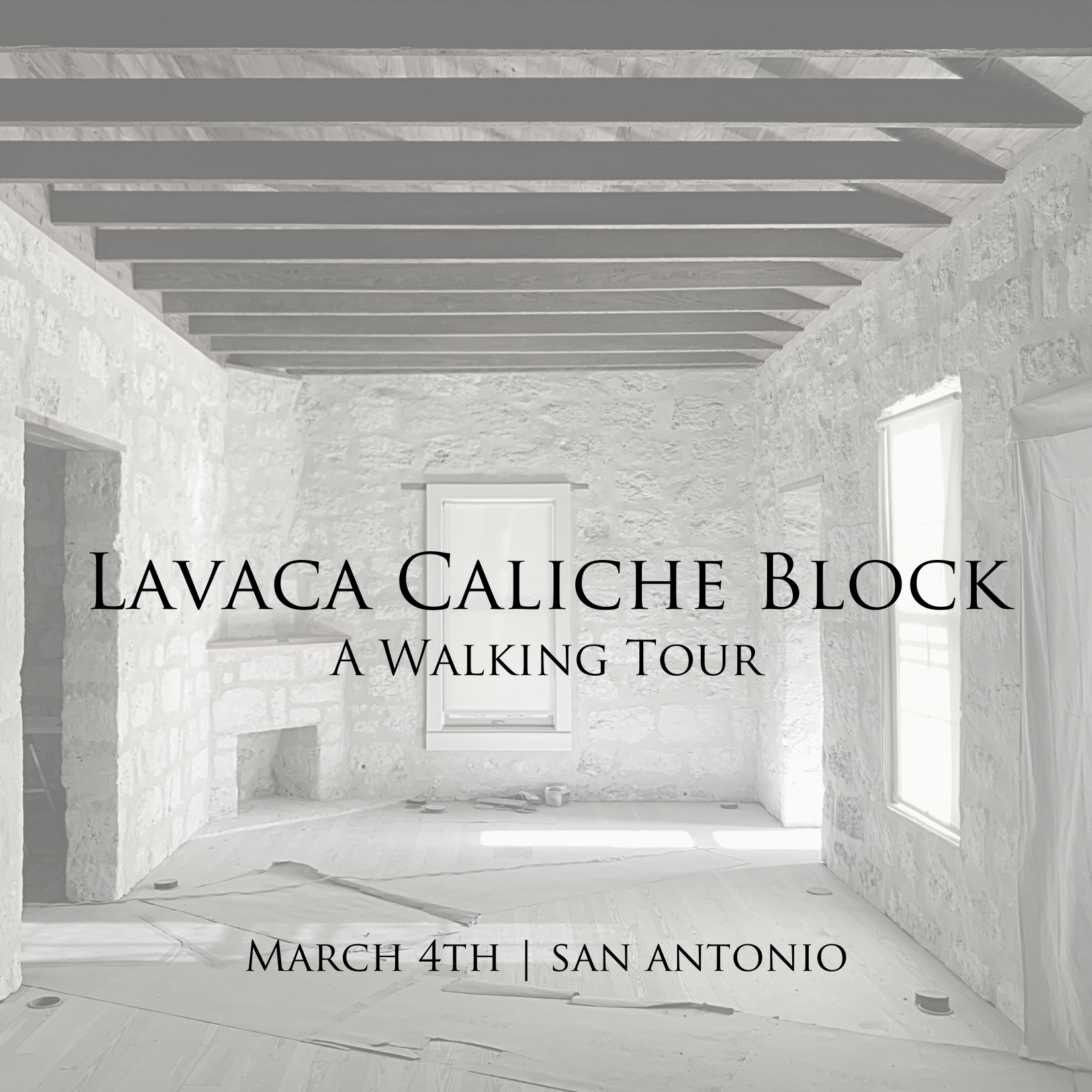 Lavaca Caliche Block Walking Tour