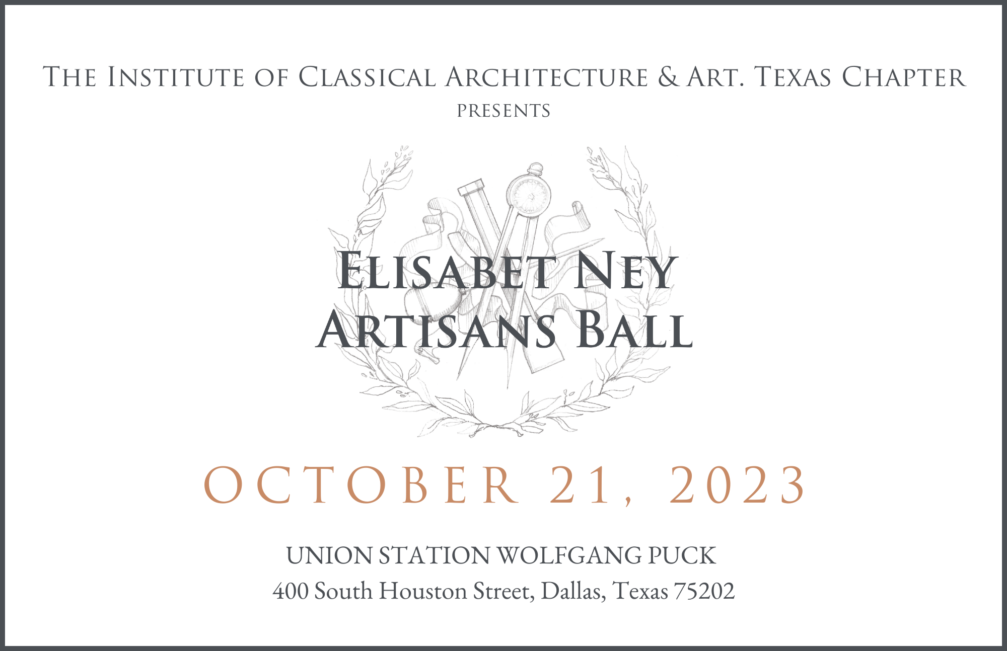 Elisabet Ney Artisans Ball
