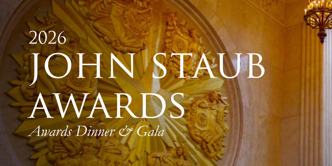 2026 John Staub Awards